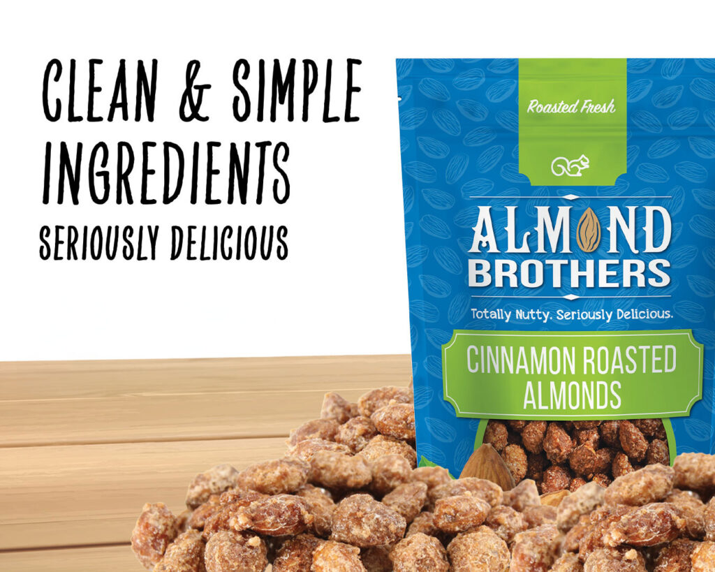 Almond Brothers Clean & Simple Ingredients Seriously Delicious